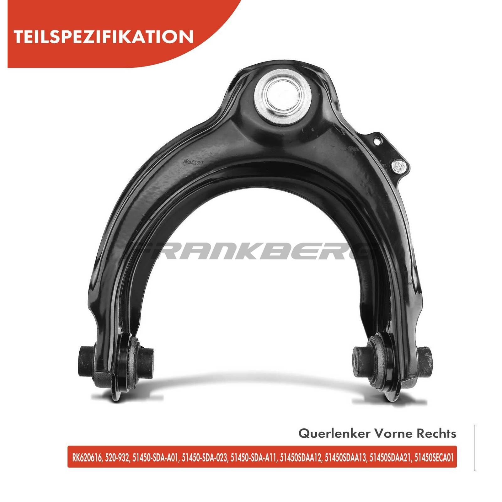 Control/Trailing Arm, wheel suspension