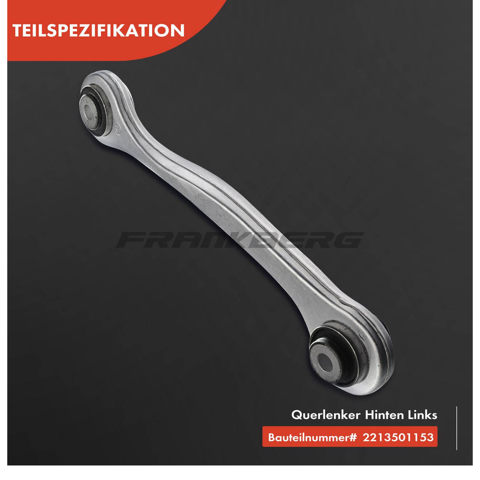 Control/Trailing Arm, wheel suspension