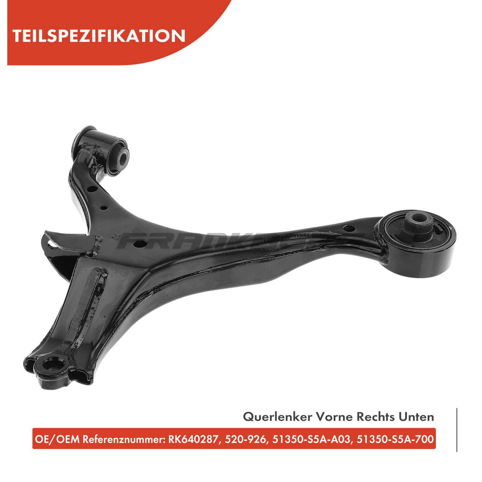 Control/Trailing Arm, wheel suspension