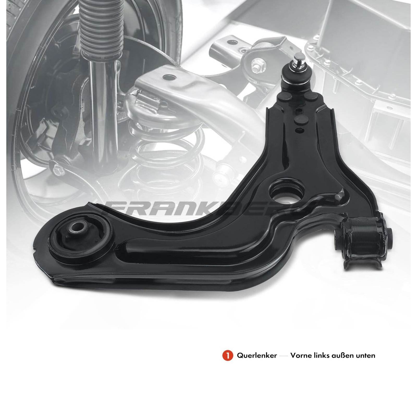 Control/Trailing Arm, wheel suspension (5481FB0006614)
