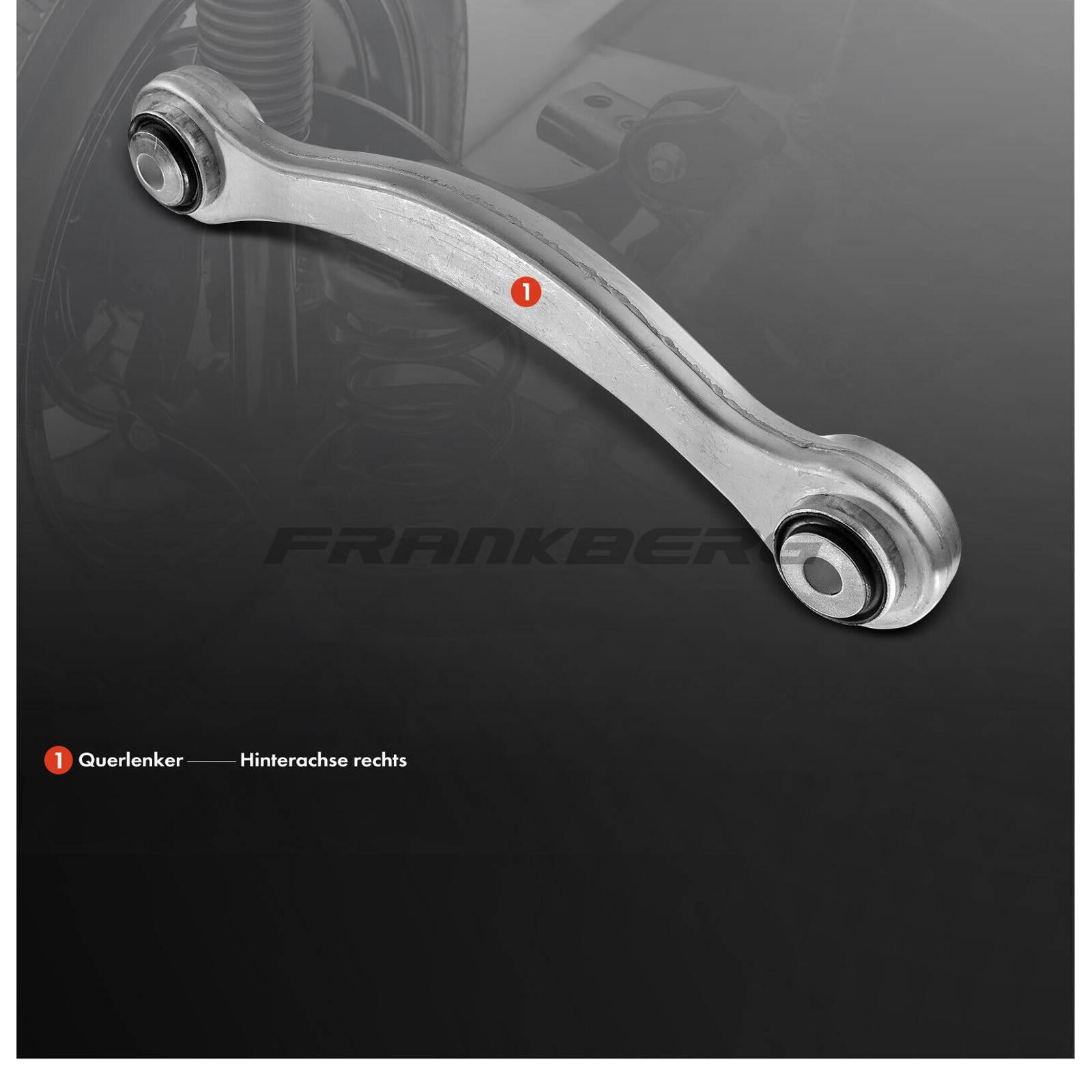 Control/Trailing Arm, wheel suspension