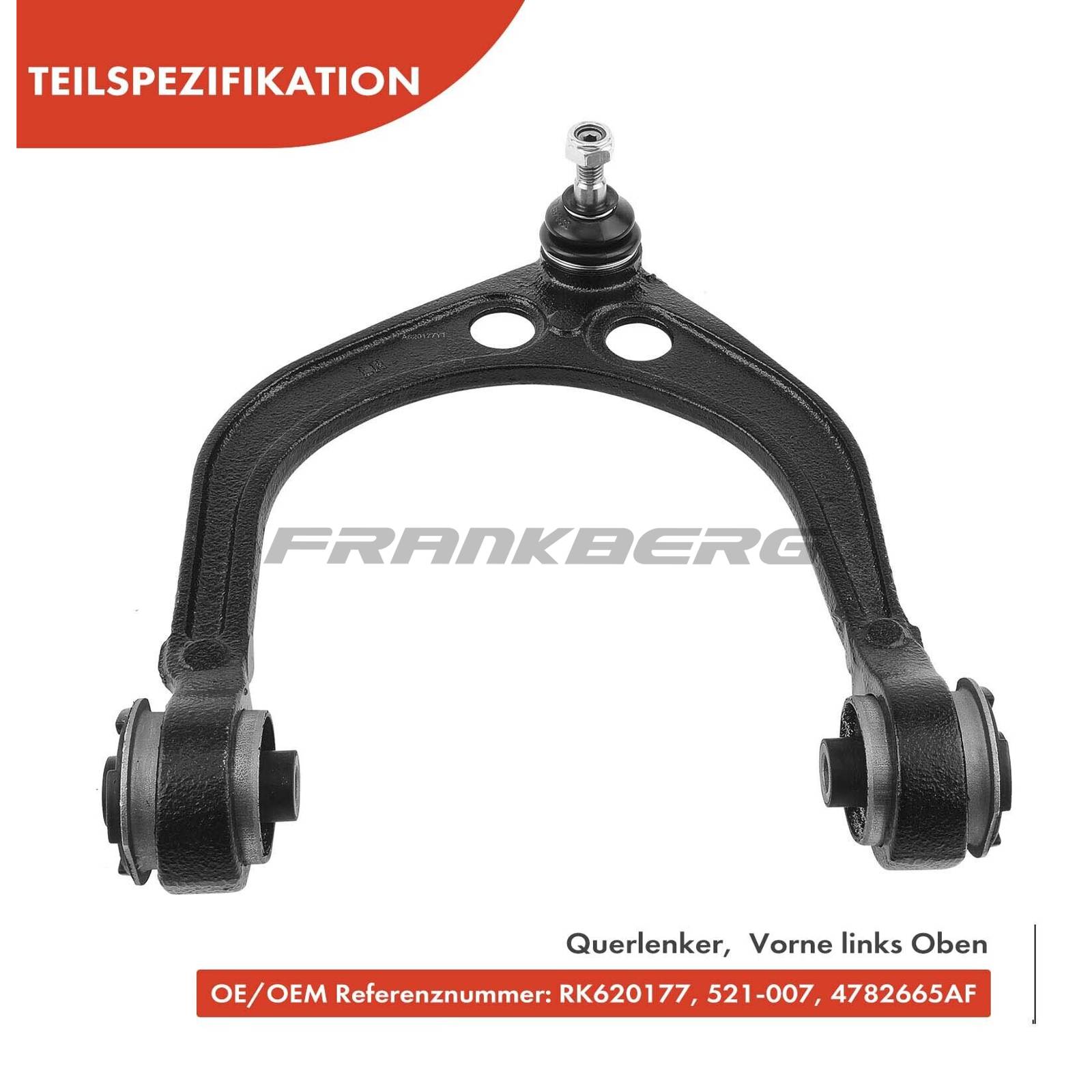 Control/Trailing Arm, wheel suspension
