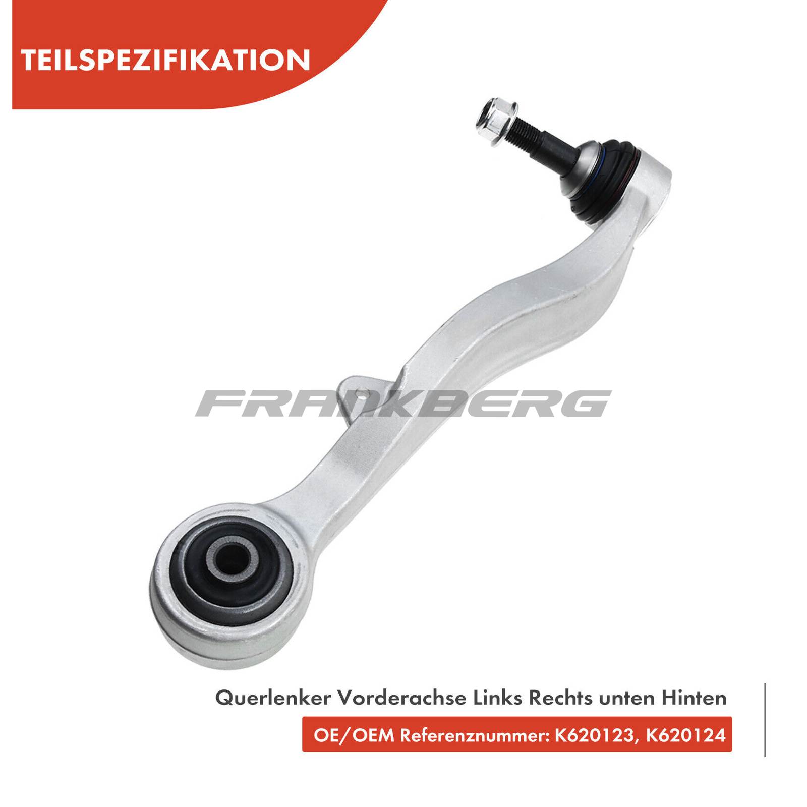 Control/Trailing Arm, wheel suspension