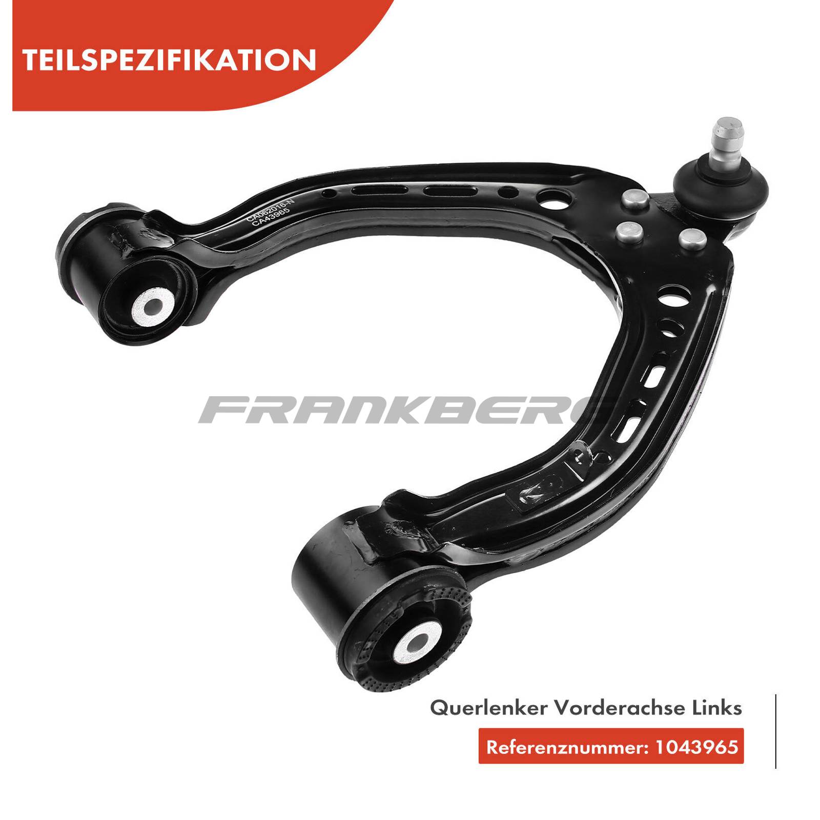 Control/Trailing Arm, wheel suspension