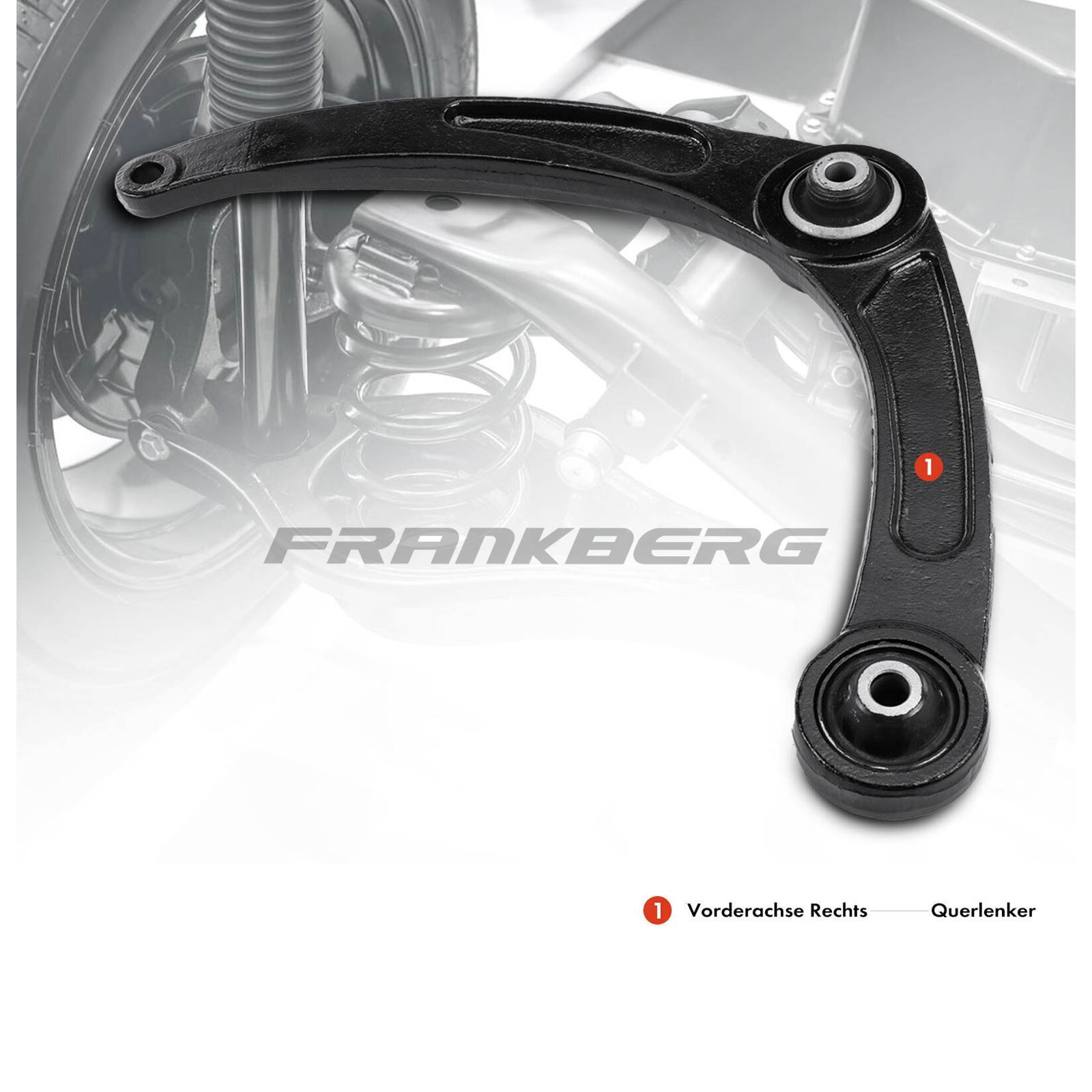 Control/Trailing Arm, wheel suspension