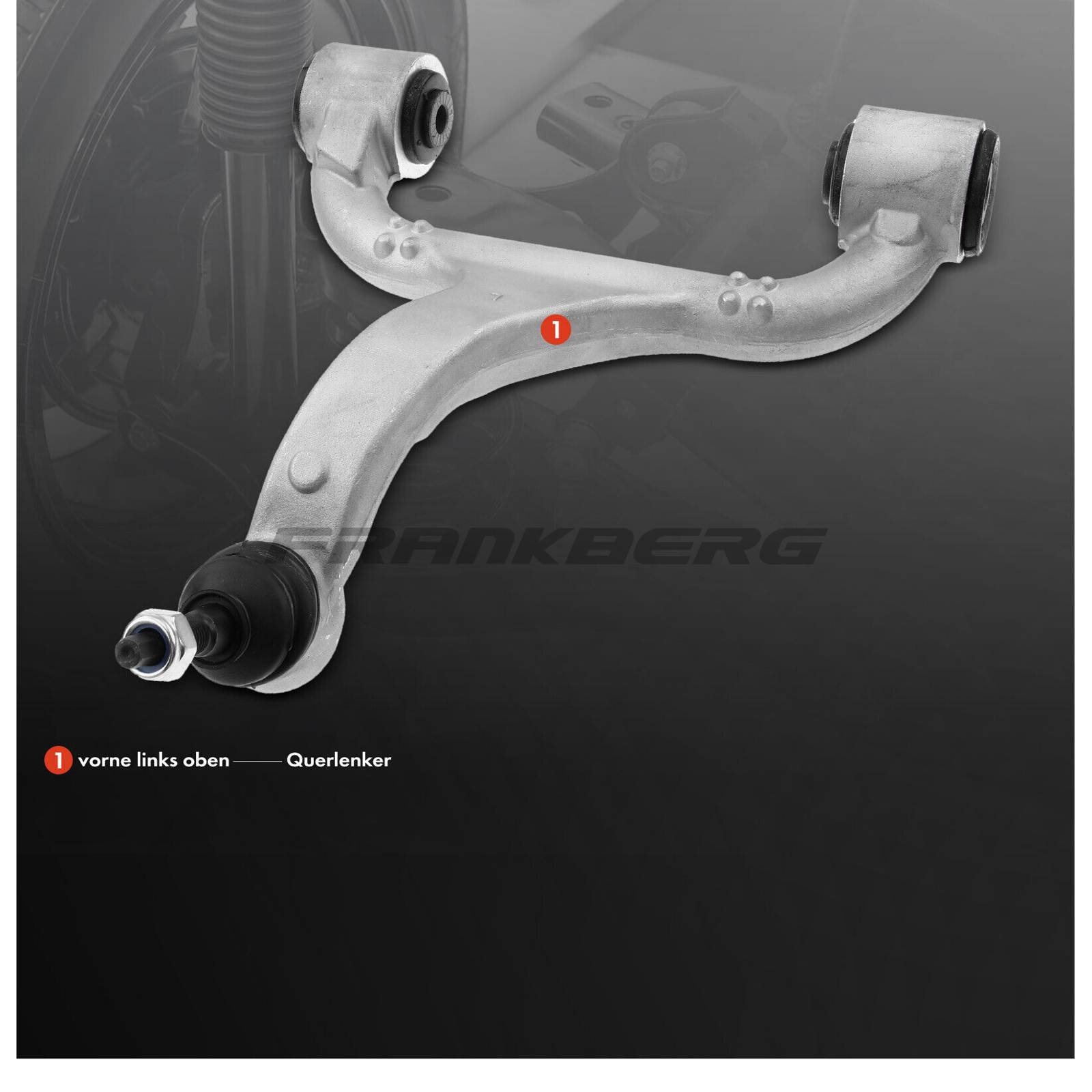 Control/Trailing Arm, wheel suspension