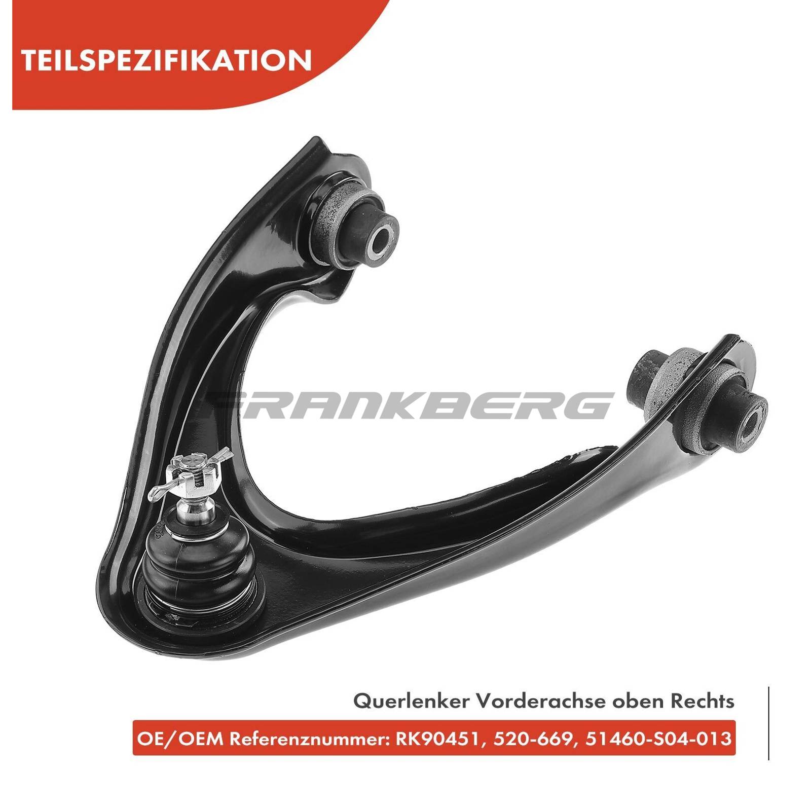 Control/Trailing Arm, wheel suspension