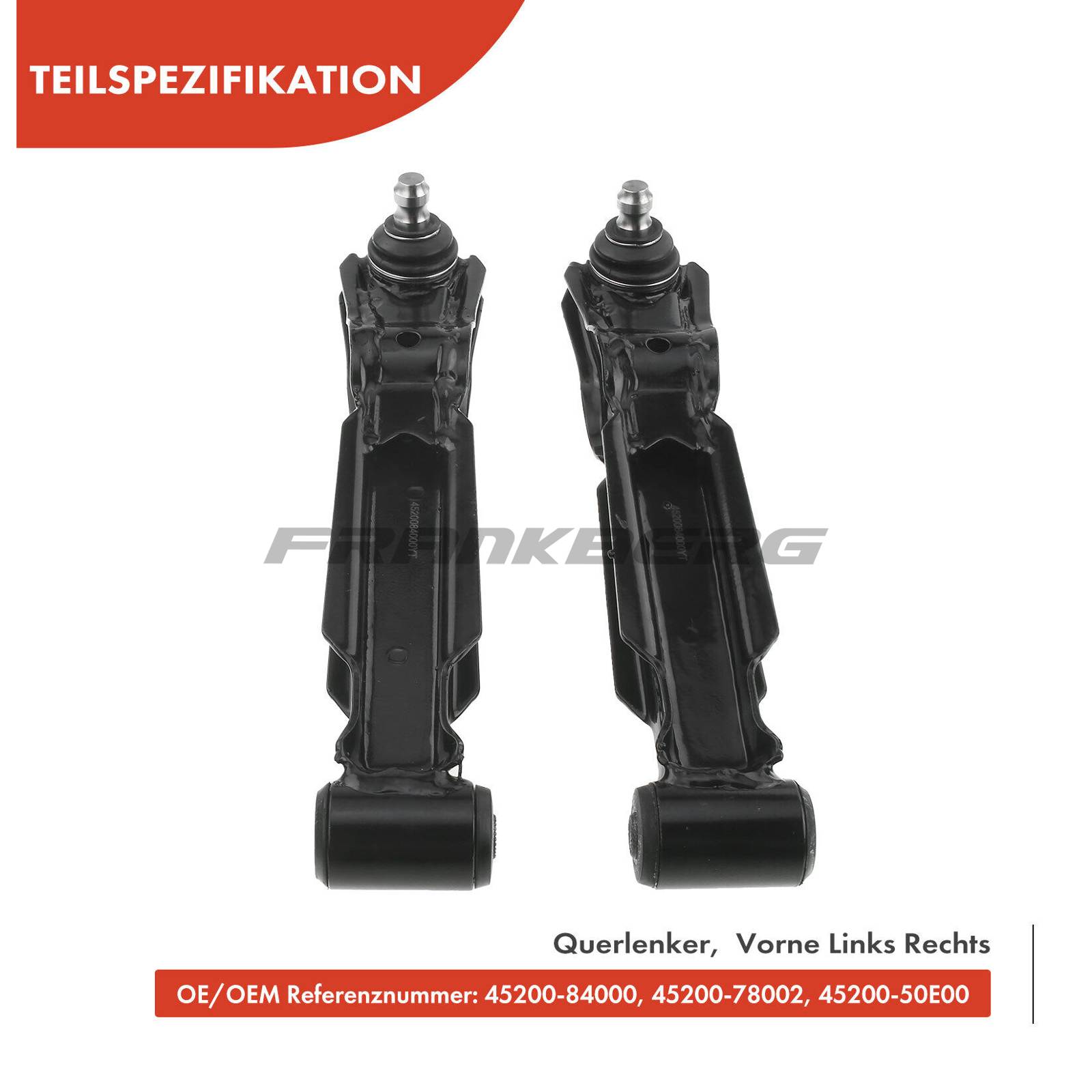 Control/Trailing Arm, wheel suspension