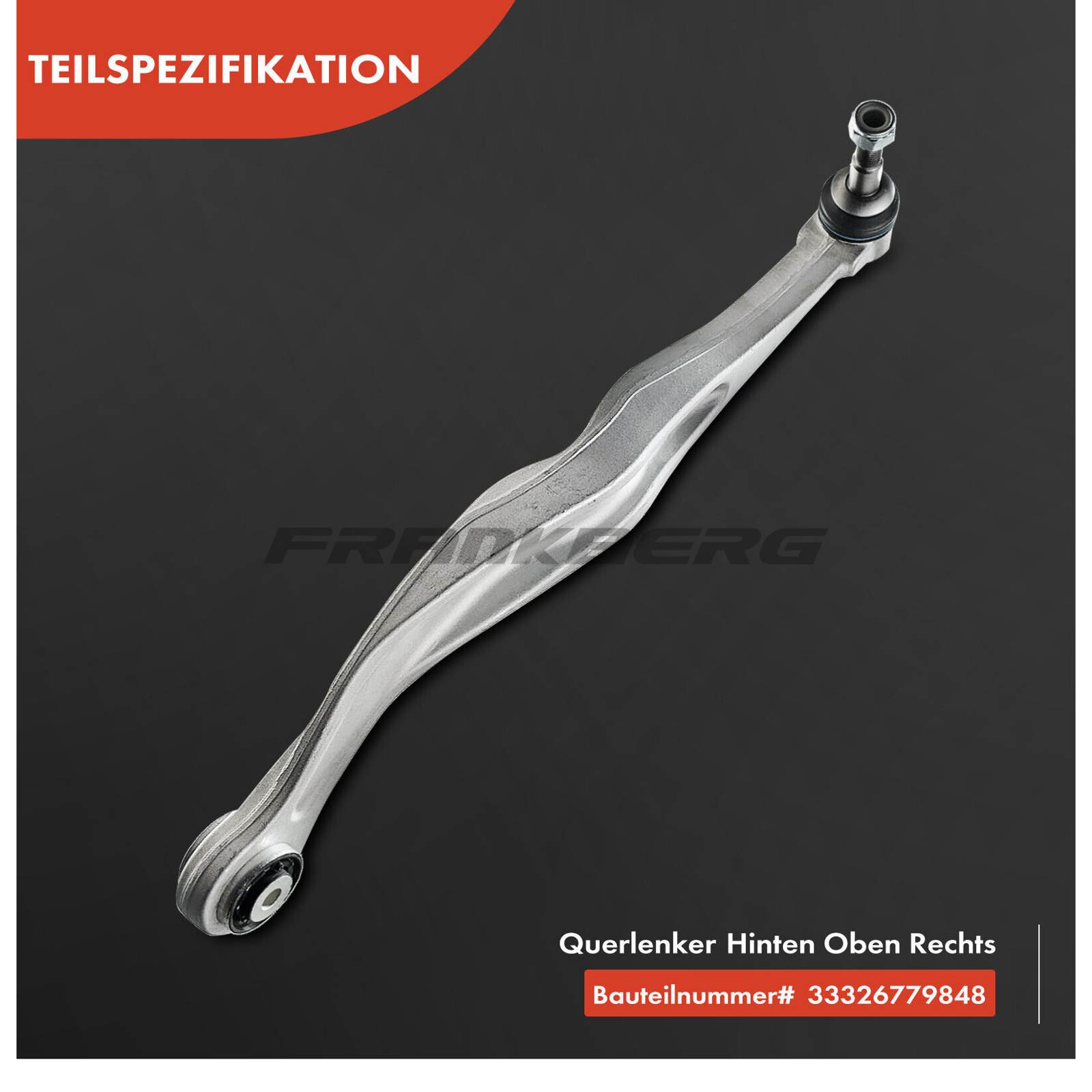 Control/Trailing Arm, wheel suspension