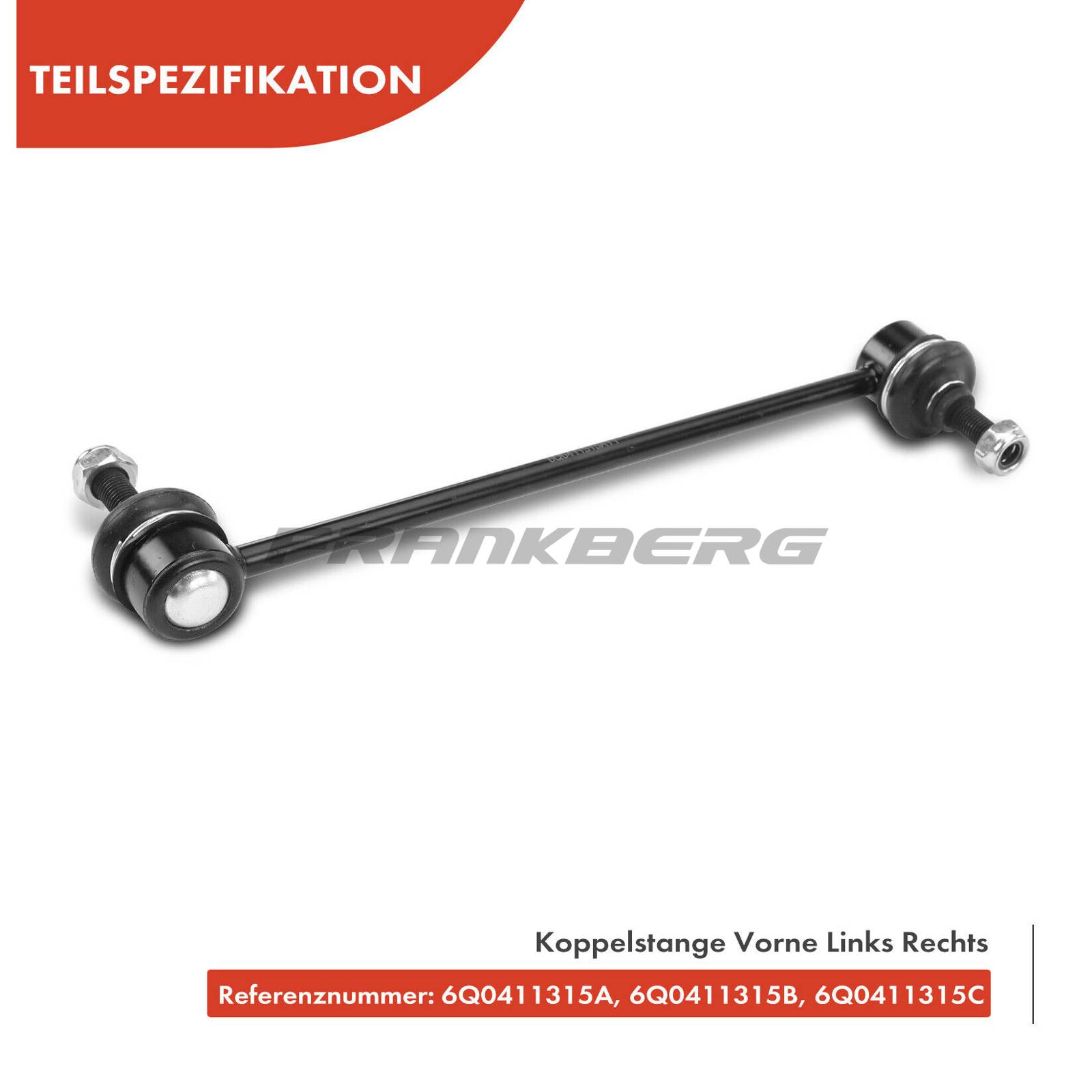 Control/Trailing Arm, wheel suspension