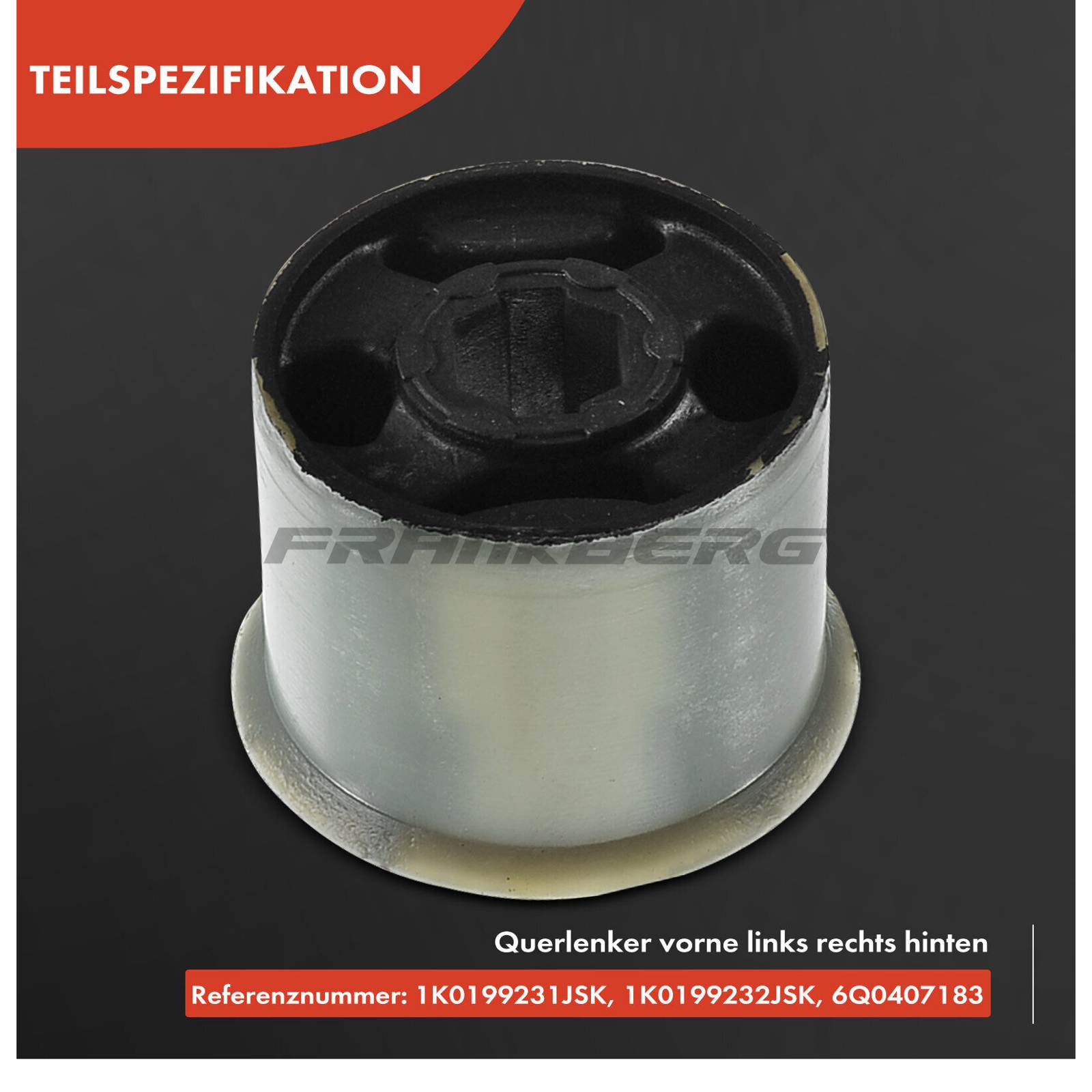 Control/Trailing Arm, wheel suspension