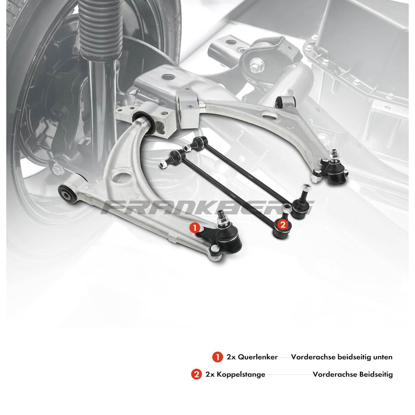 Control/Trailing Arm, wheel suspension