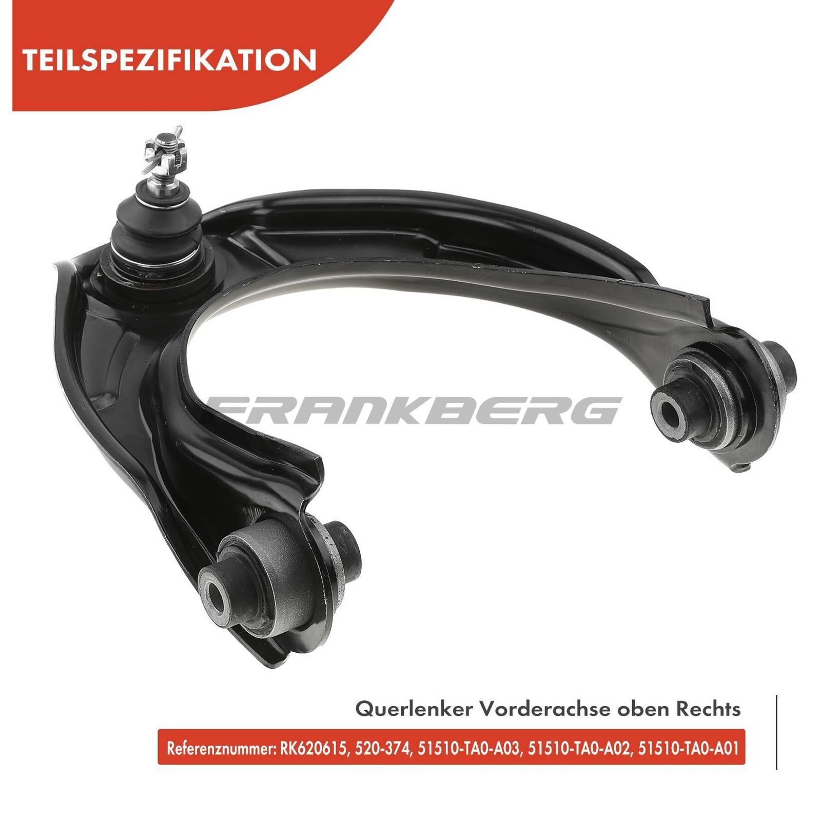 Control/Trailing Arm, wheel suspension