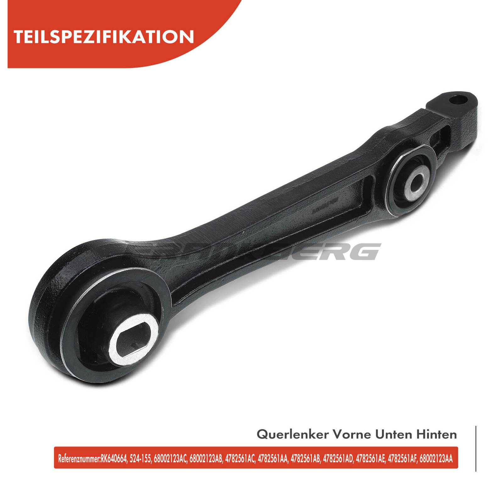 Control/Trailing Arm, wheel suspension