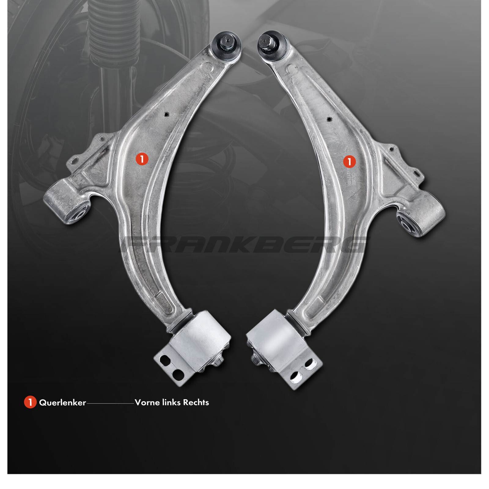 Control/Trailing Arm, wheel suspension