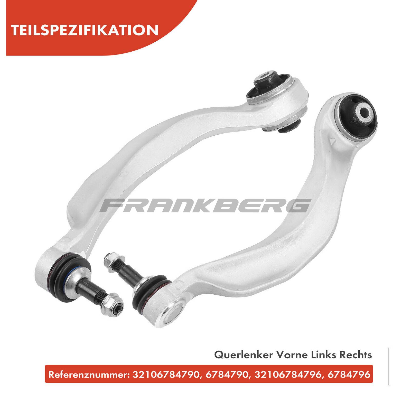 Control/Trailing Arm, wheel suspension