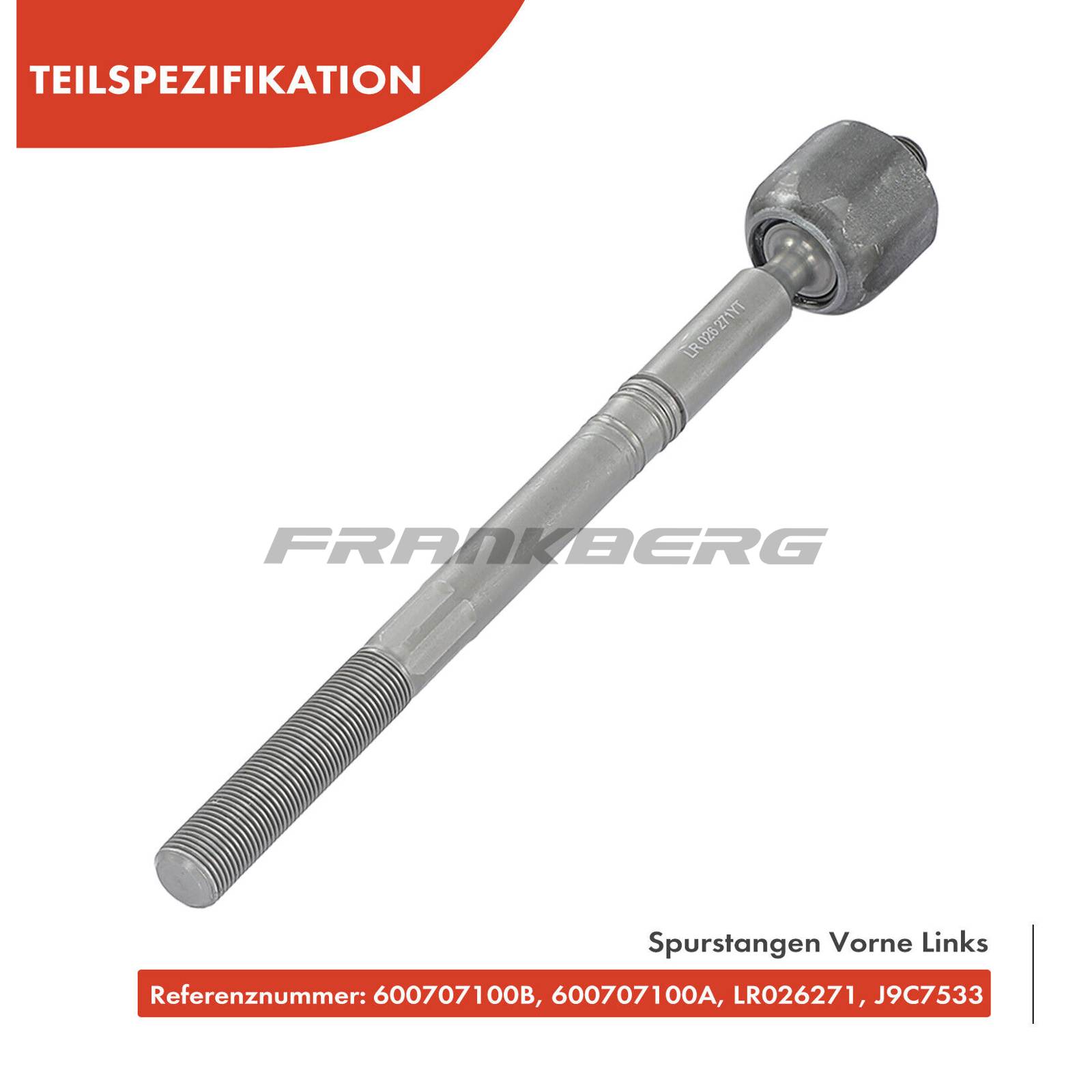 Control/Trailing Arm, wheel suspension