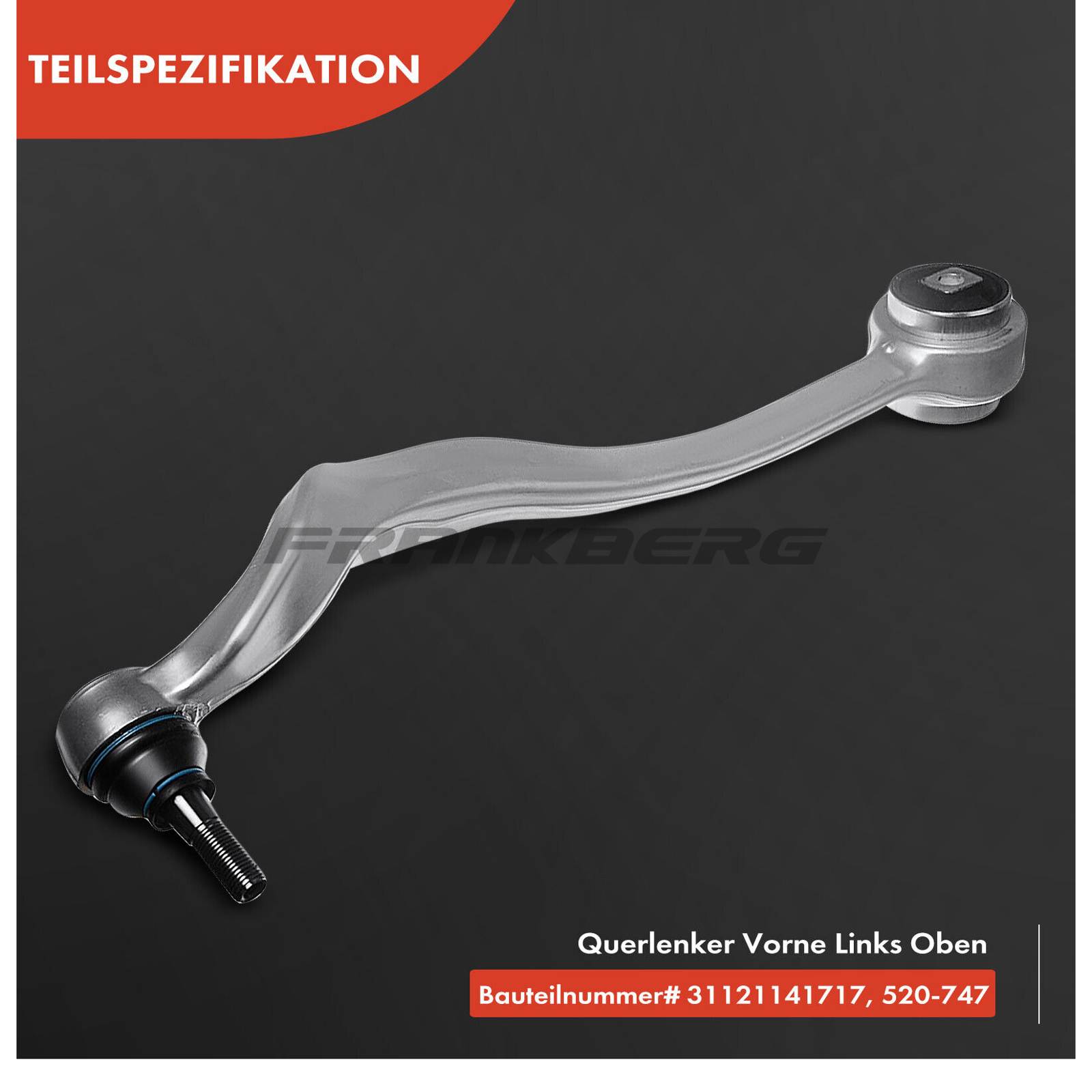 Control/Trailing Arm, wheel suspension