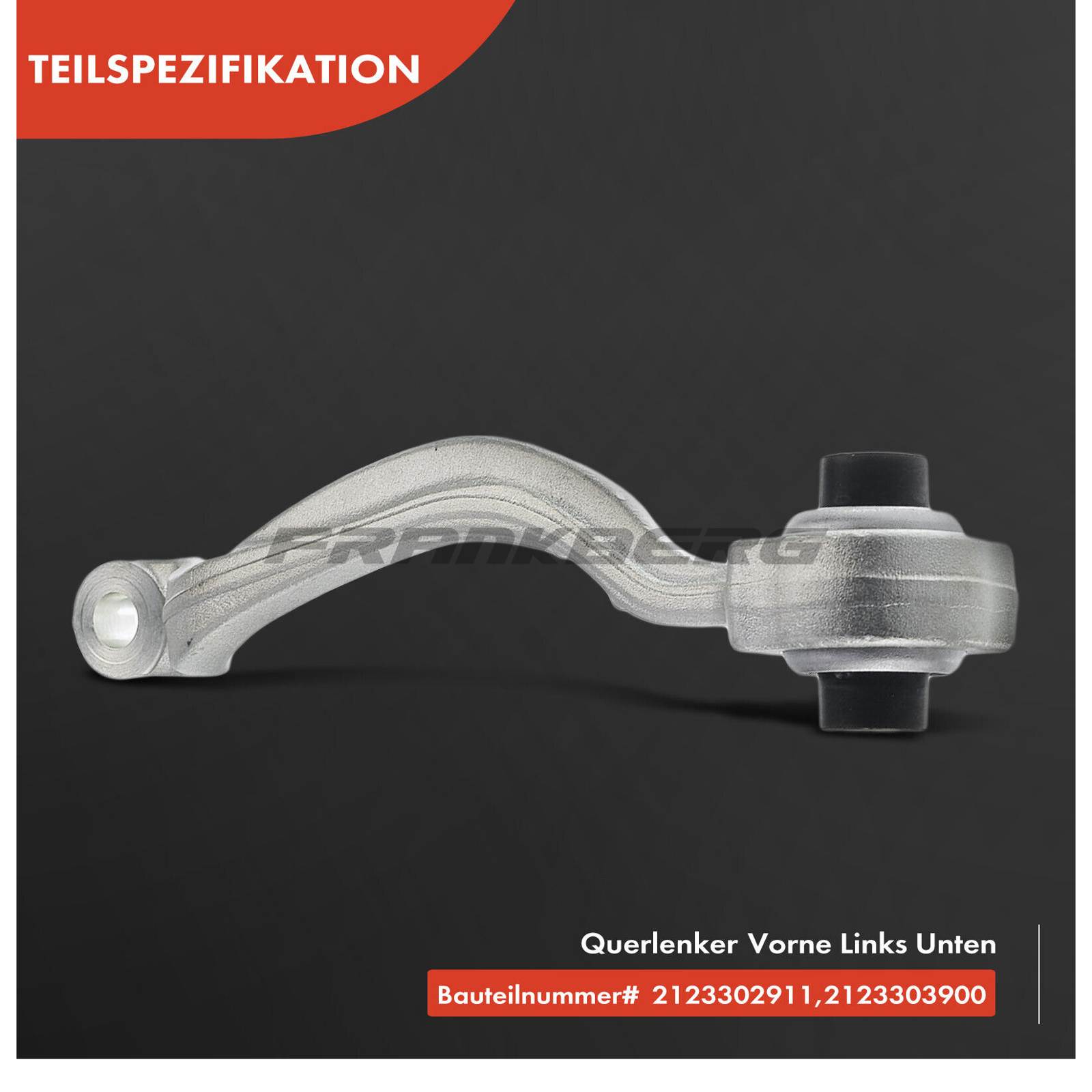 Control/Trailing Arm, wheel suspension