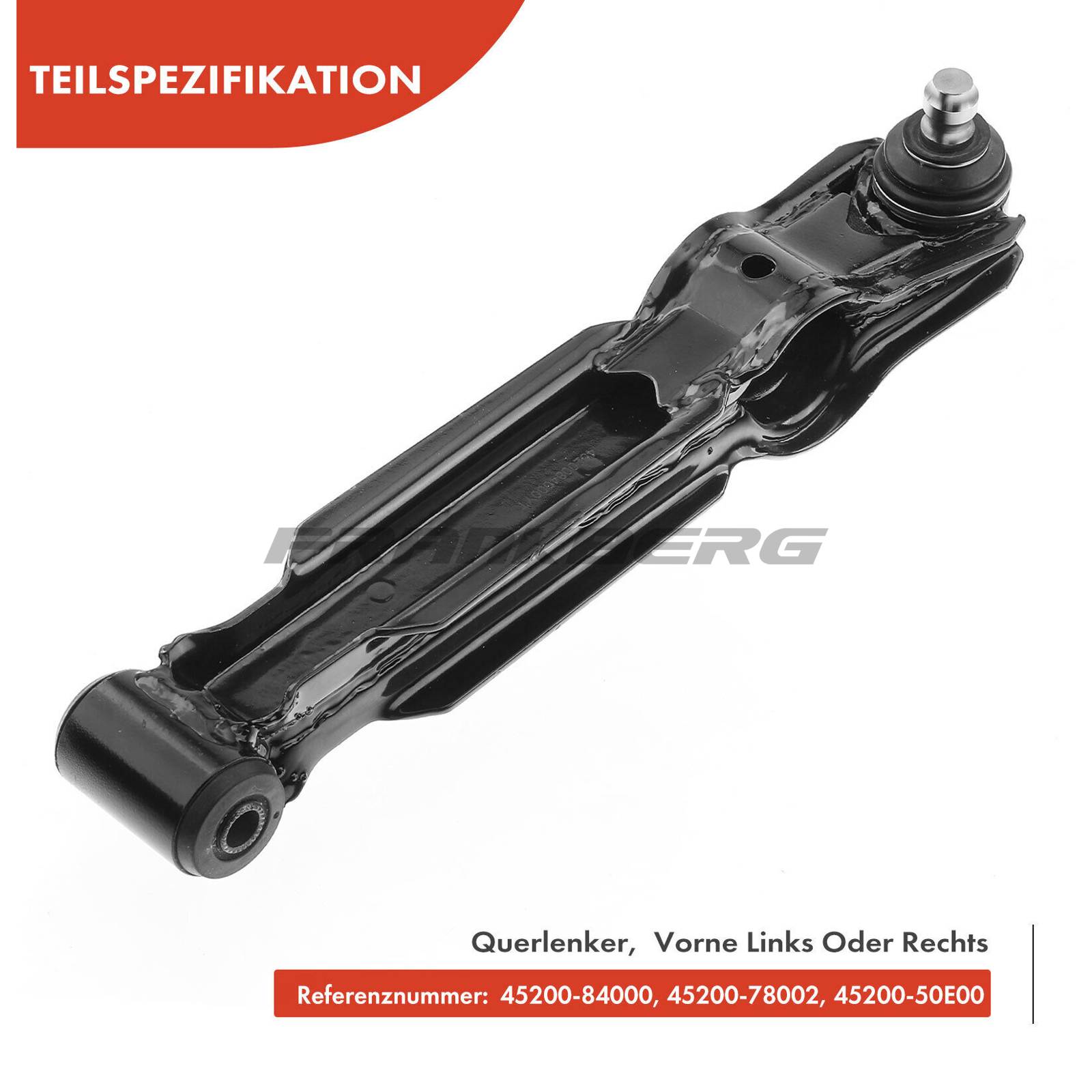 Control/Trailing Arm, wheel suspension