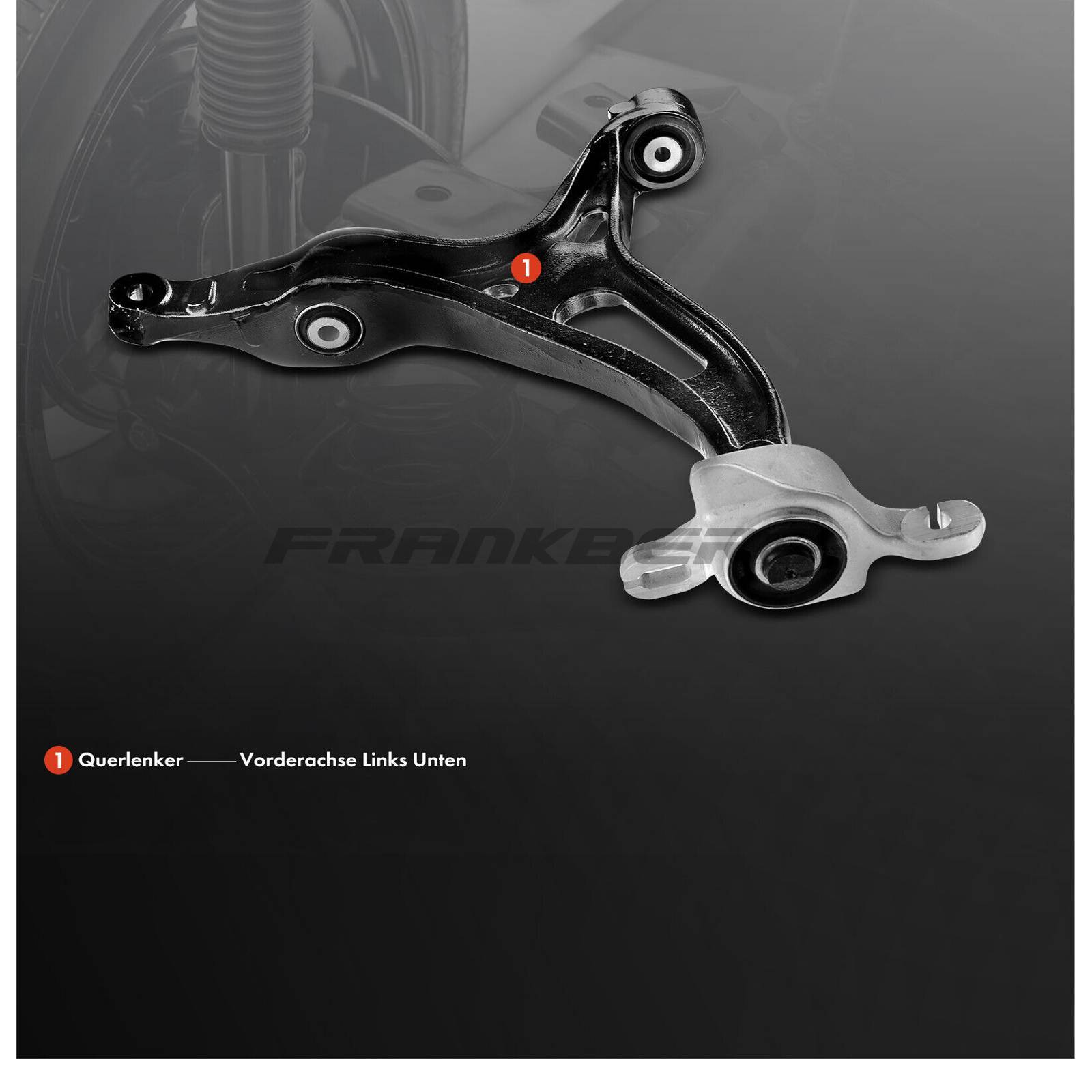 Control/Trailing Arm, wheel suspension