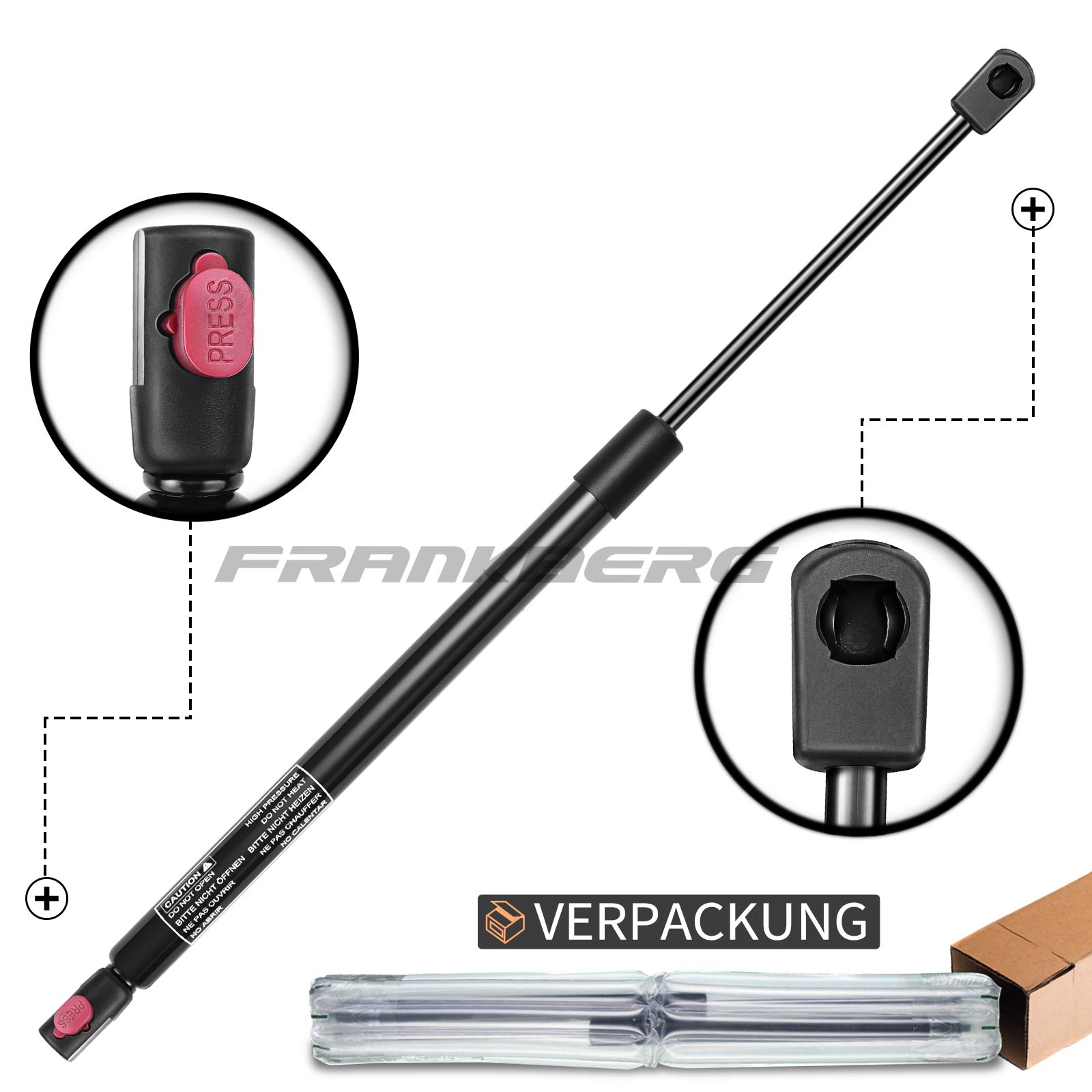 Gas Spring, bonnet (5481FB0013179)