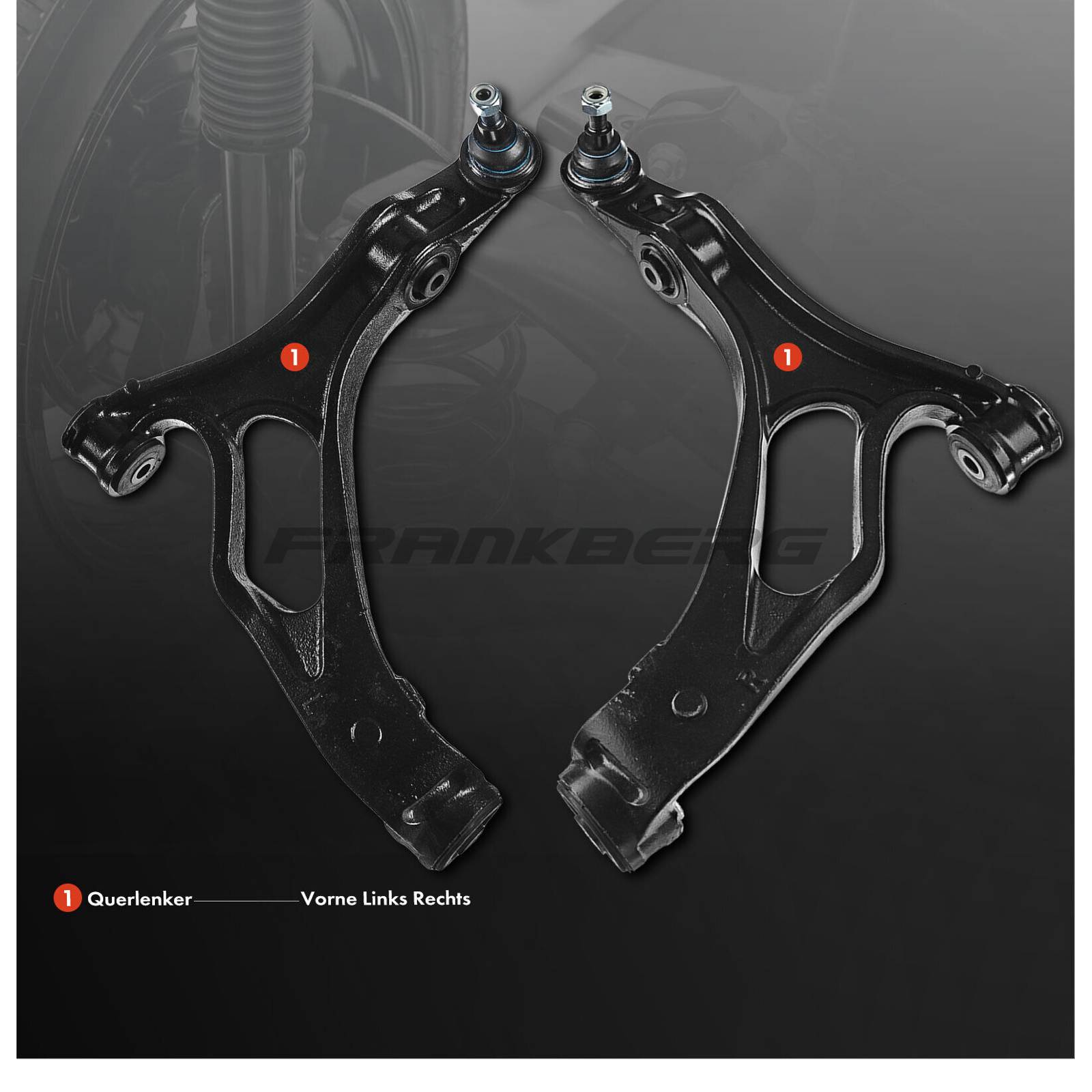 Control/Trailing Arm, wheel suspension