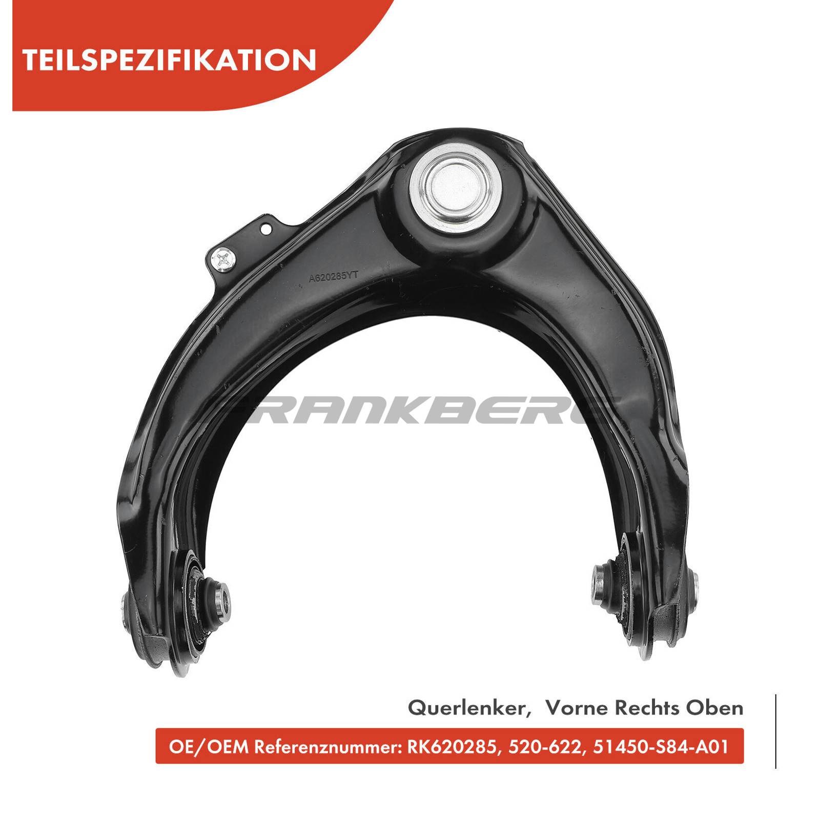 Control/Trailing Arm, wheel suspension