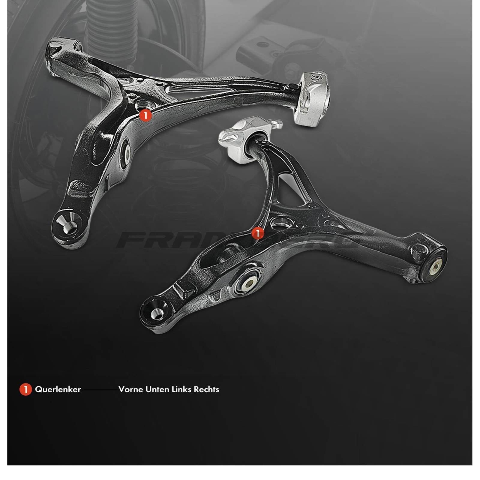 Control/Trailing Arm, wheel suspension