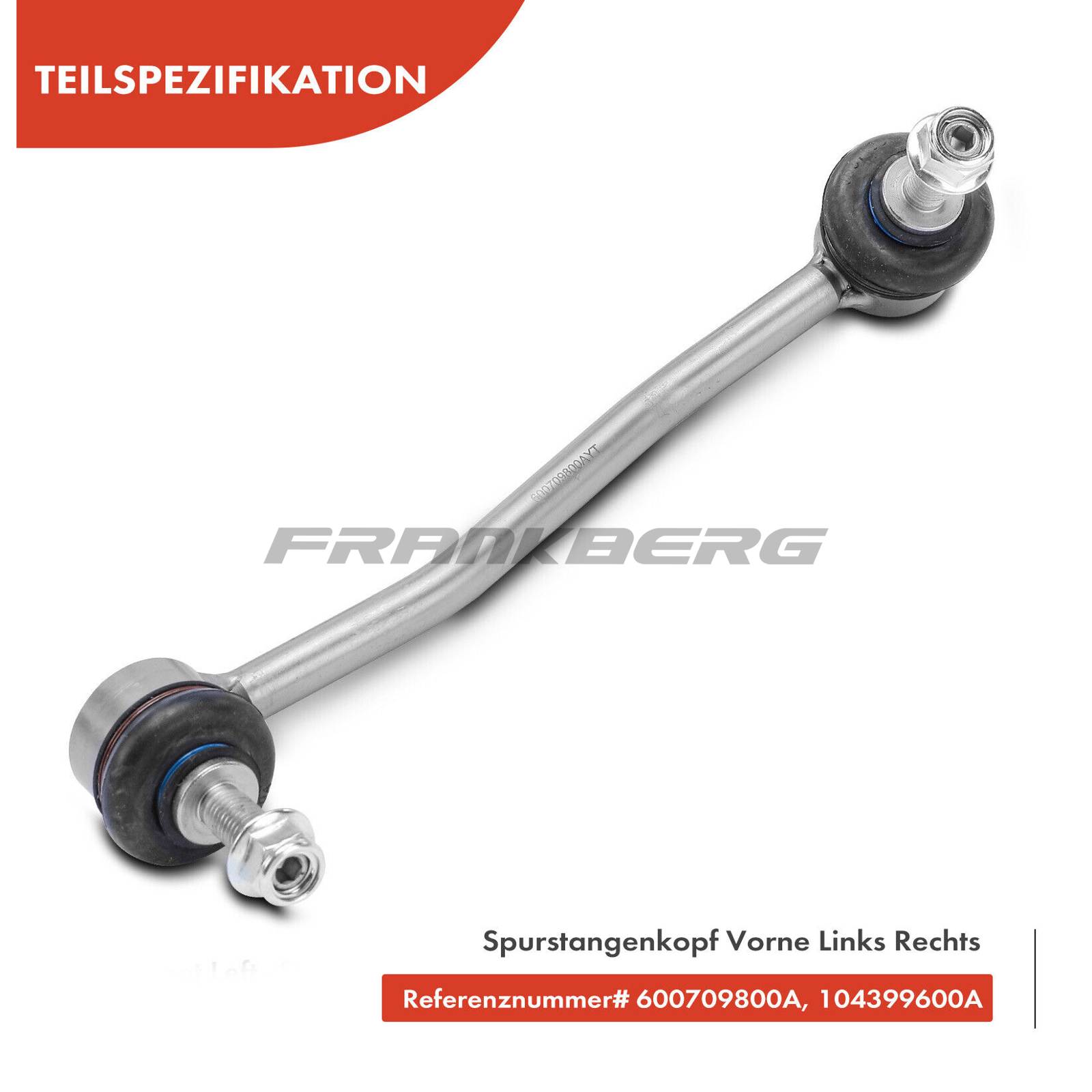 Control/Trailing Arm, wheel suspension