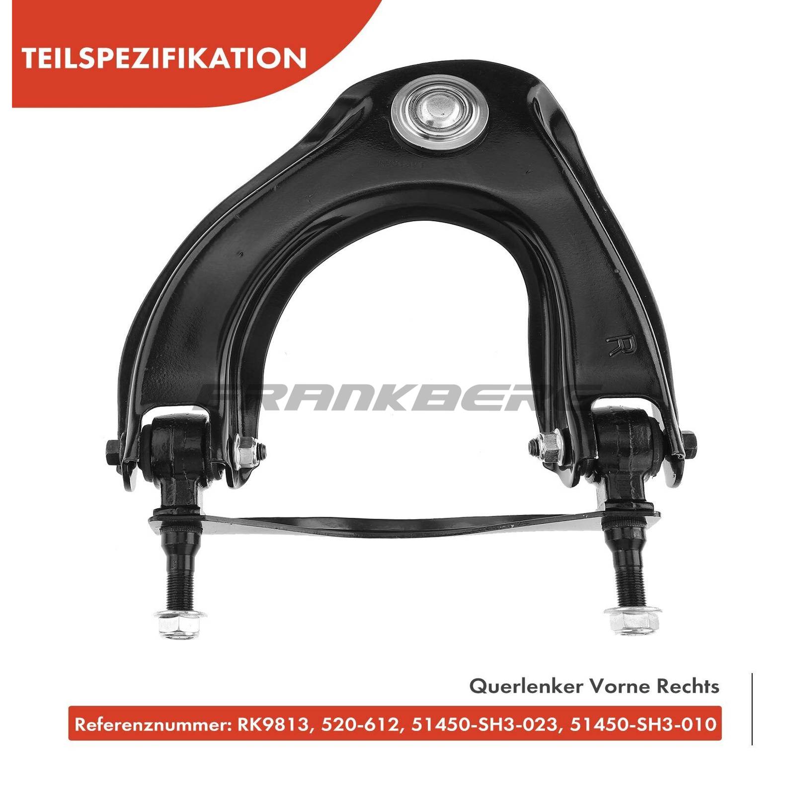 Control/Trailing Arm, wheel suspension