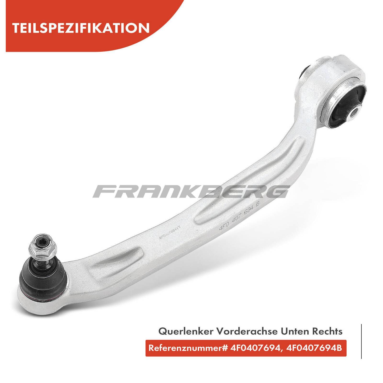 Control/Trailing Arm, wheel suspension
