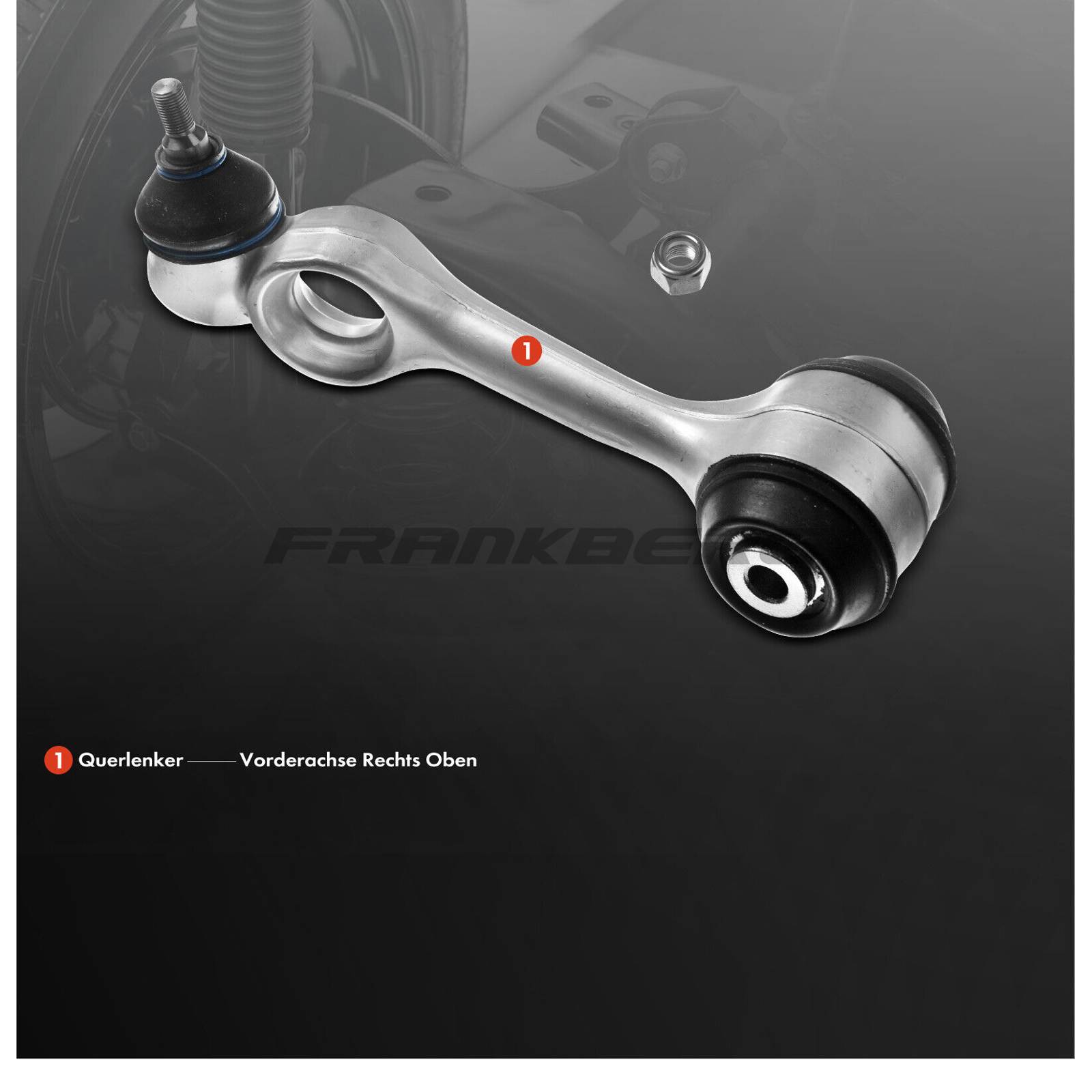 Control/Trailing Arm, wheel suspension
