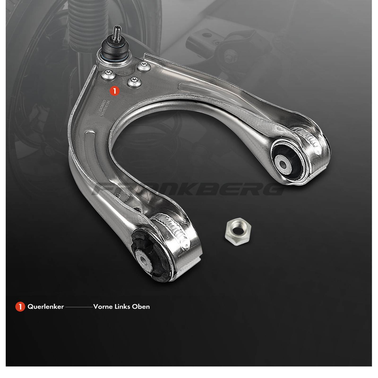 Control/Trailing Arm, wheel suspension