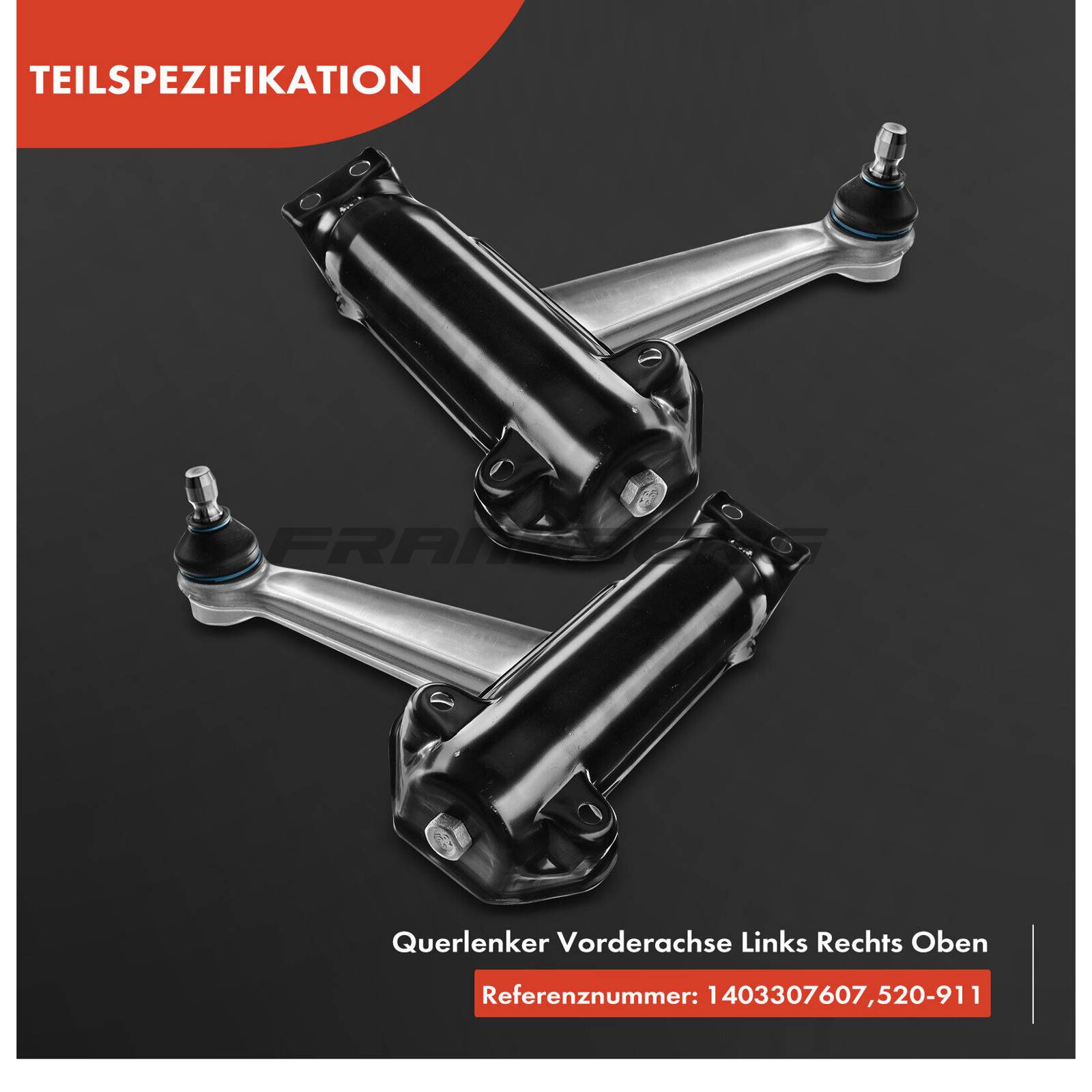 Control/Trailing Arm, wheel suspension