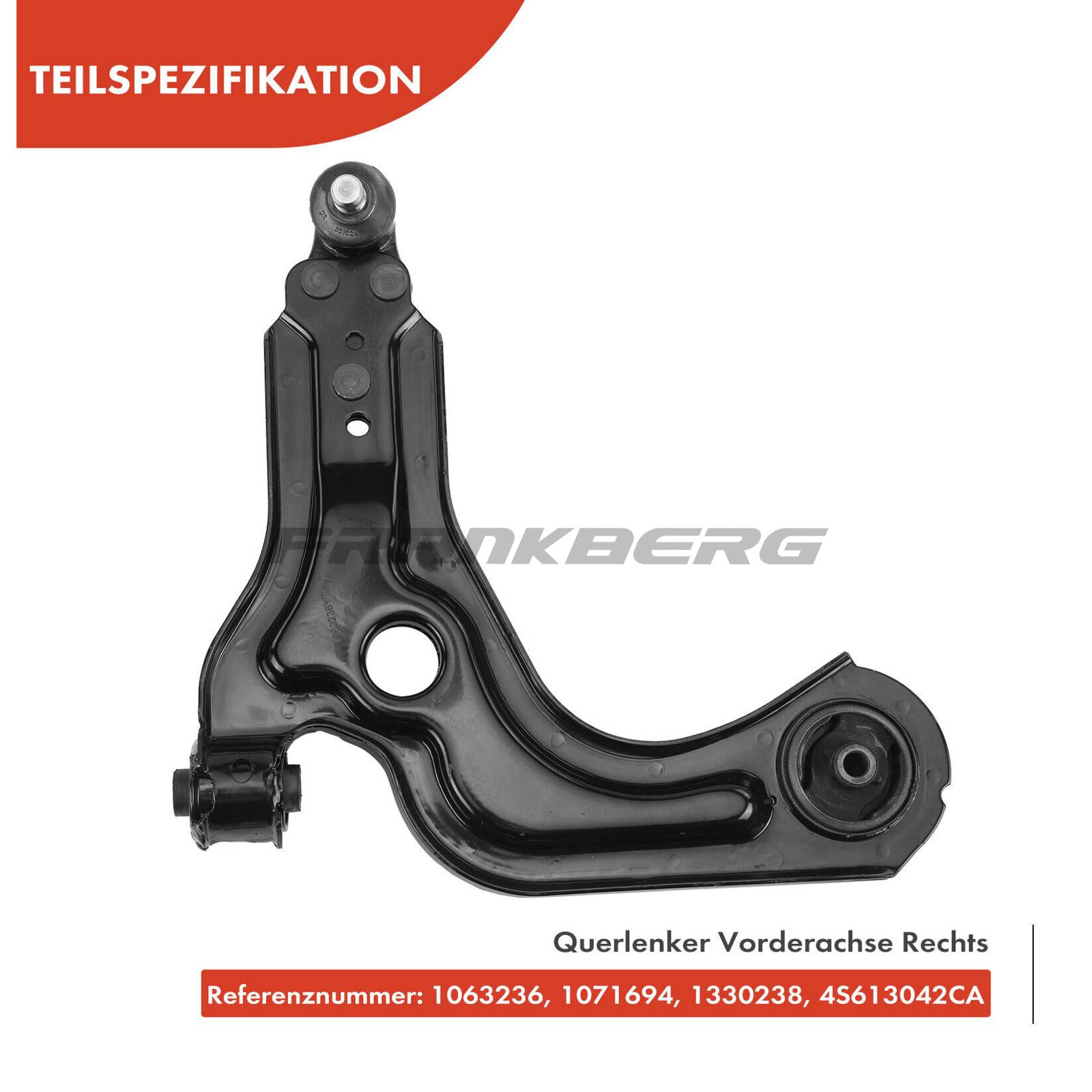 Control/Trailing Arm, wheel suspension (5481FB0006763)