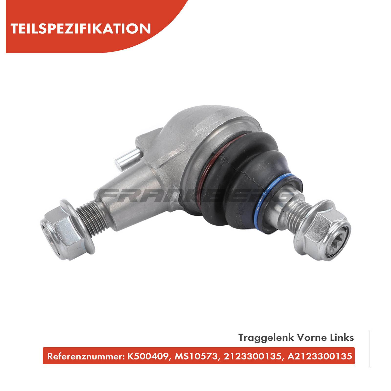 Control/Trailing Arm, wheel suspension