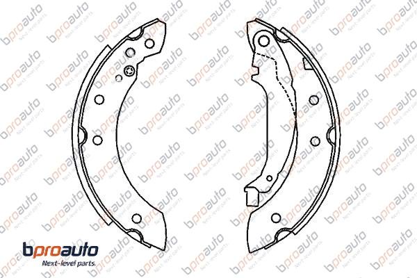 Brake Shoe Set (1BP31180AA)