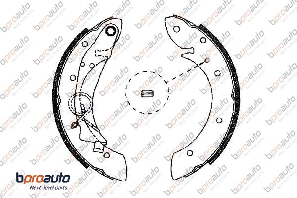 Brake Shoe Set (1BP31136AA)