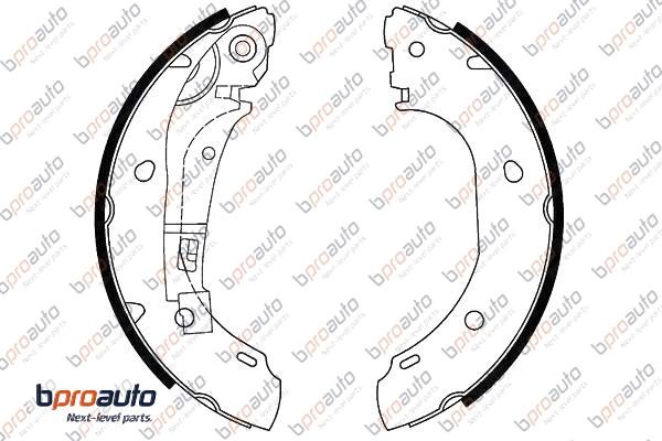 Brake Shoe Set (1BP31137AA)
