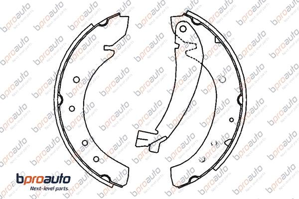 Brake Shoe Set (1BP31134AA)