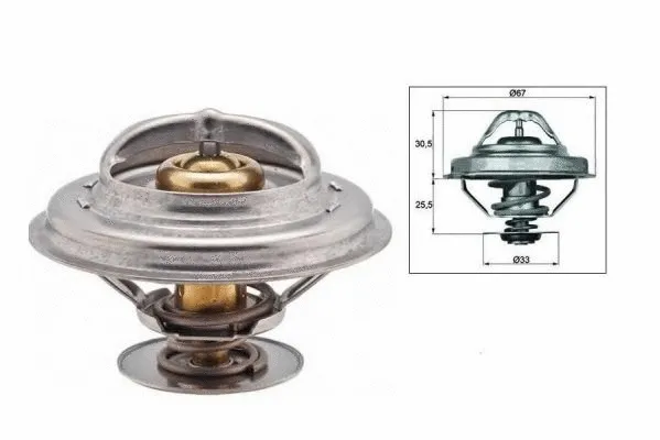 Thermostat, coolant (BBE902-001)