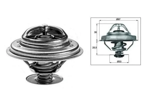 Thermostat, coolant (BBE902-002)