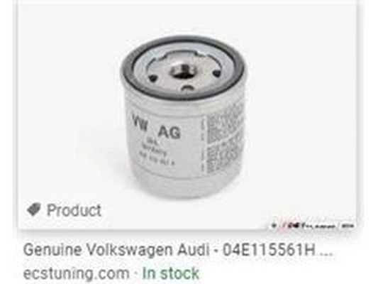 Parts Set, maintenance service (04E115561H)