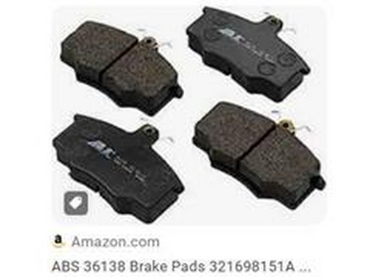 Brake Pad Set, disc brake (431698151E)