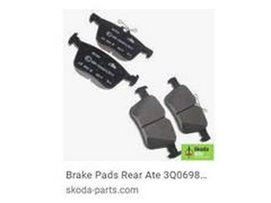 Brake Pad Set, disc brake (3Q0 698 451 C)