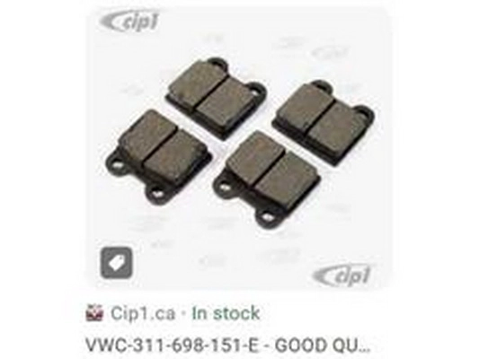 Brake Pad Set, disc brake (8U0 698 151E)