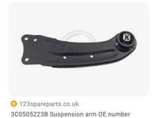 Mounting, control/trailing arm (3C0 505 223)