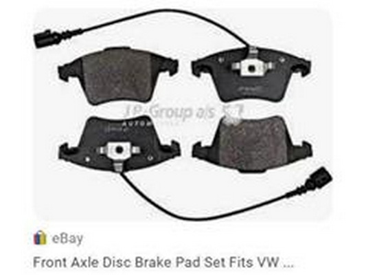 Brake Pad Set, disc brake (7L6698151B)