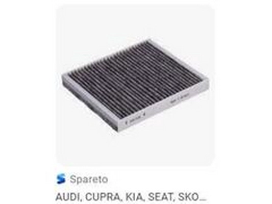 Filter, cabin air (6Q0819653)